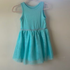 Cat & Jack Blue Tulle Dress. Girls Size 3T.